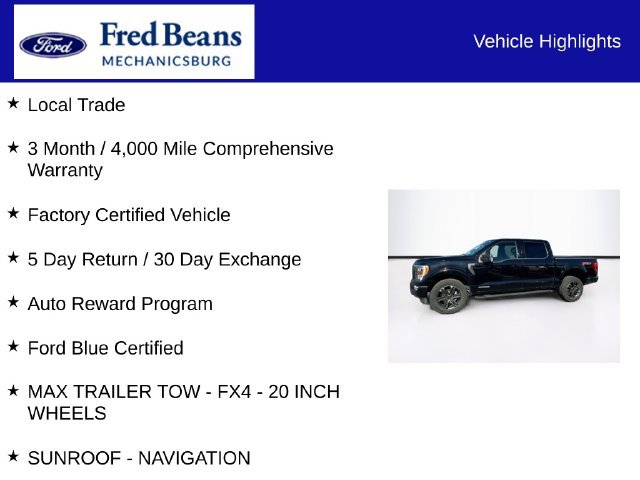 Certified 2021 Ford F150 XLT w/ Equipment Group 302A High AWD/4WD image 7