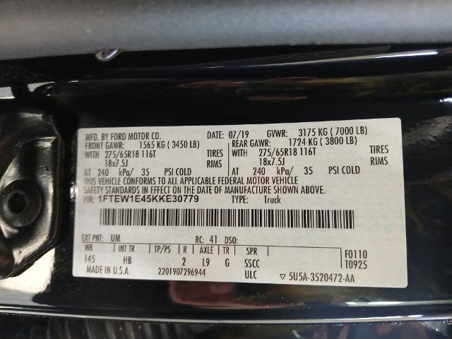 Certified 2019 Ford F150 Lariat image 21