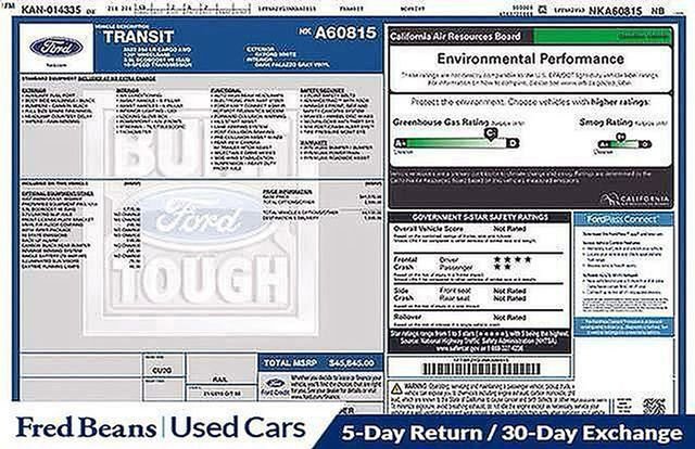 Certified 2022 Ford Transit 250 Low Roof AWD image 37