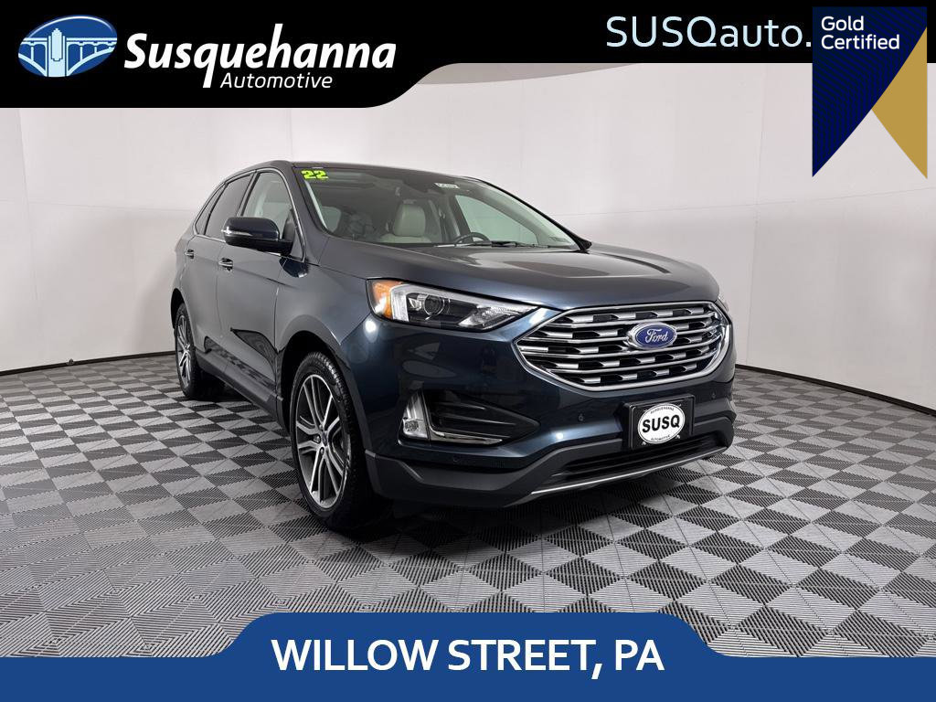 Certified 2022 Ford Edge Titanium