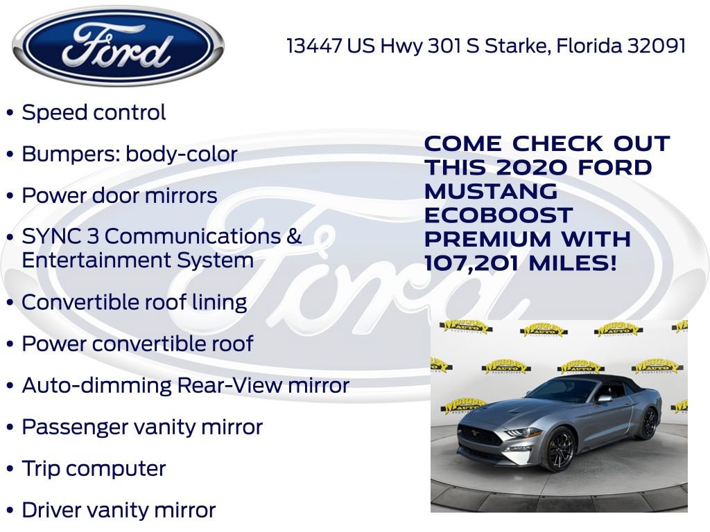 Certified 2020 Ford Mustang Premium RWD image 32