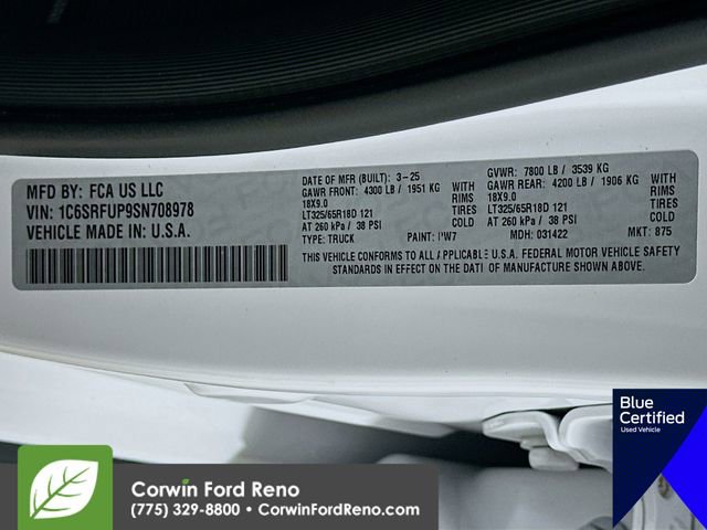Used 2025 RAM 1500 RHO AWD/4WD image 35