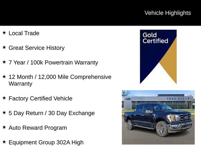 Certified 2023 Ford F150 XLT w/ Equipment Group 302A High AWD/4WD image 4