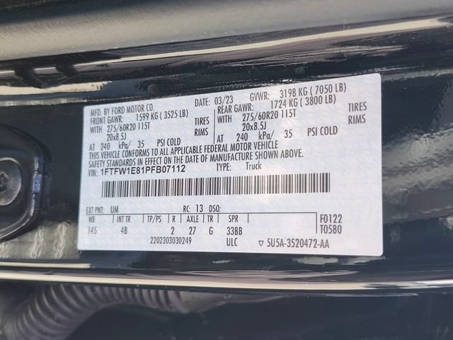 Certified 2023 Ford F150 XLT w/ Equipment Group 302A High AWD/4WD image 34