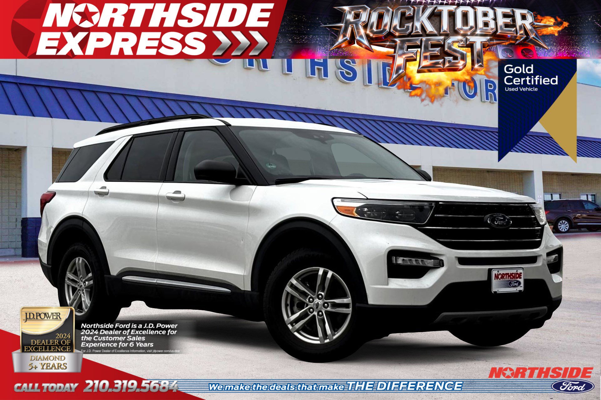 Certified 2022 Ford Explorer XLT w/ Equipment Group 202A