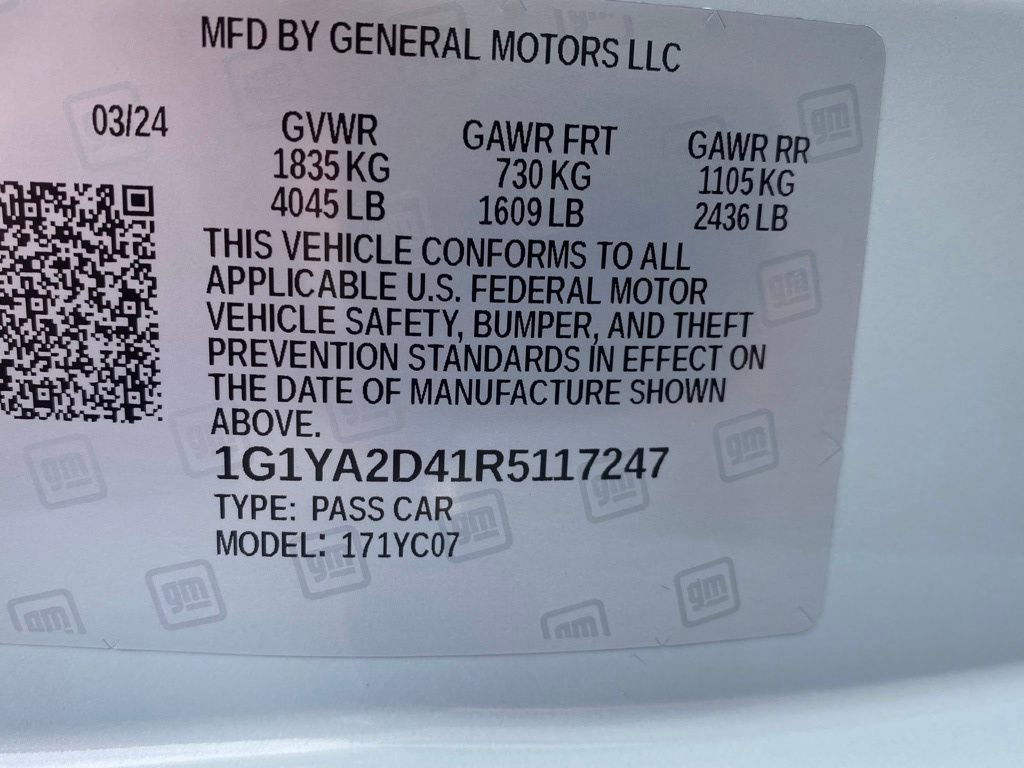 Used 2024 Chevrolet Corvette Stingray Coupe w/ Z51 Performance Package image 33