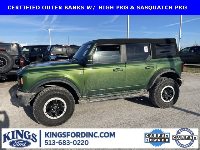 Certified 2023 Ford Bronco Outer Banks w/ Sasquatch Package