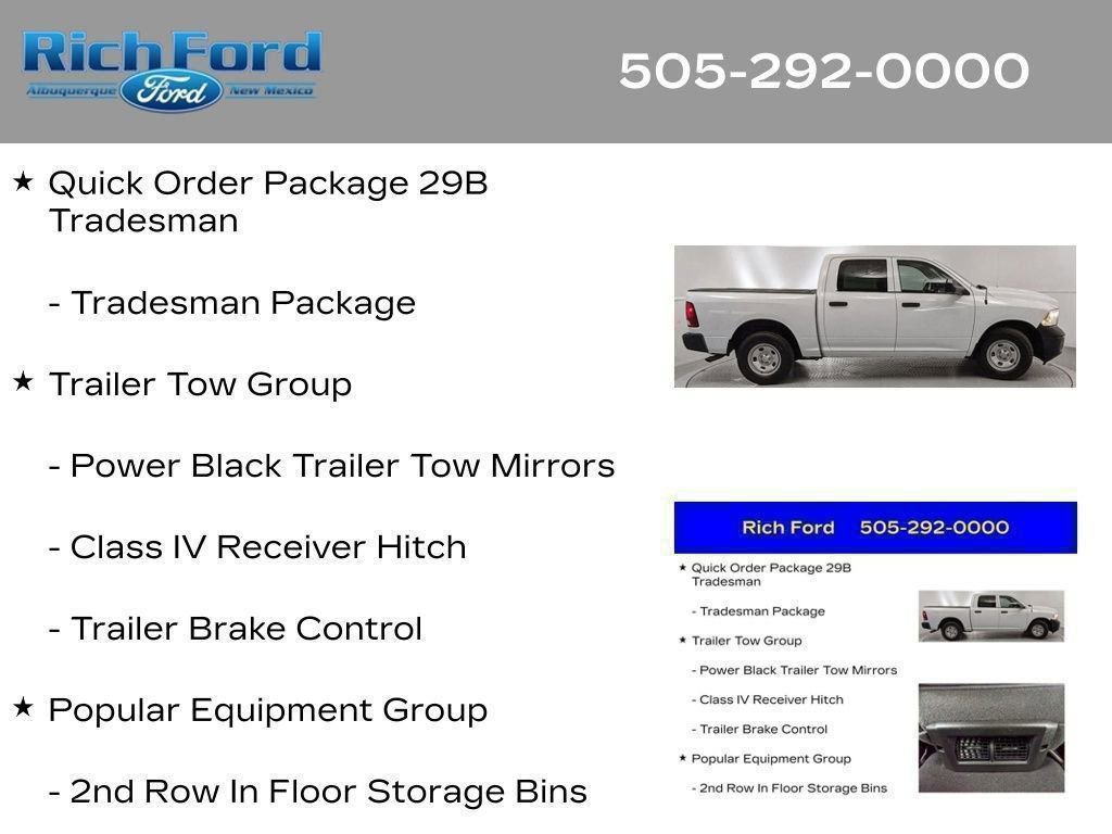 Used 2023 RAM 1500 Tradesman w/ Popular Equipment Group RWD image 37