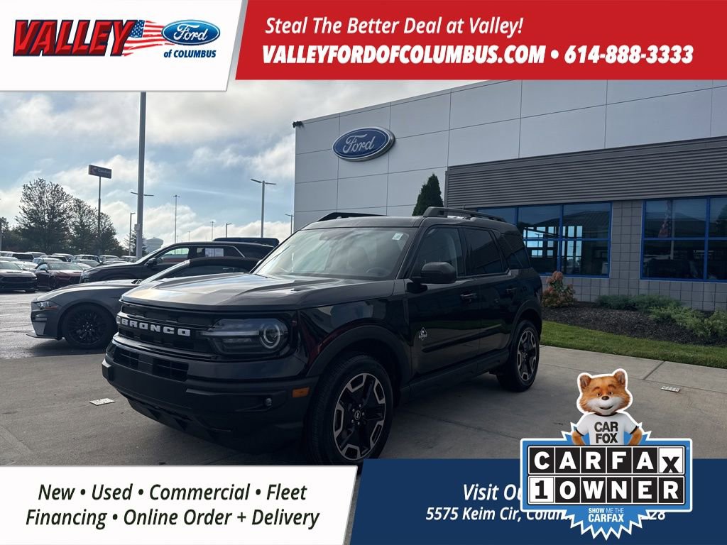 Certified 2024 Ford Bronco Sport Outer Banks w/ Tech Package