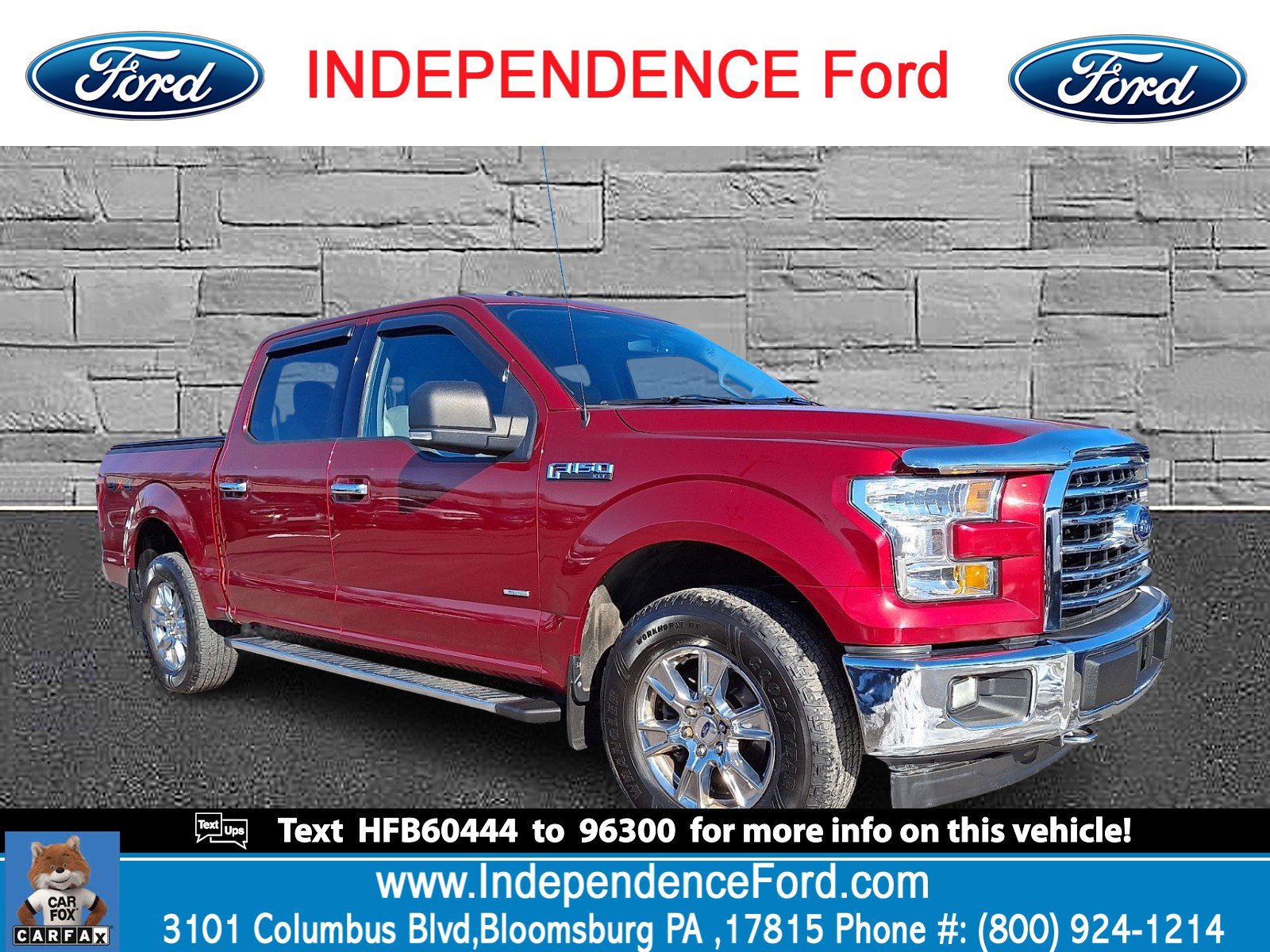 Certified 2017 Ford F150 XLT w/ Equipment Group 302A Luxury image 1