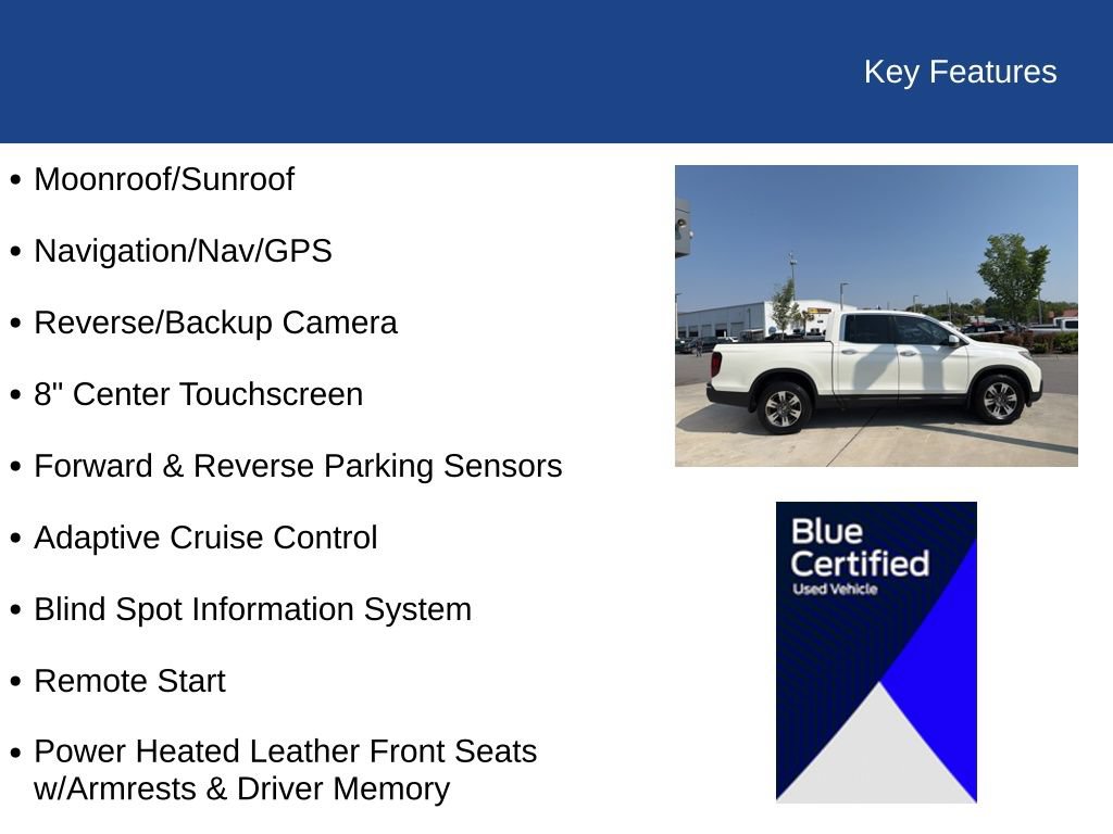 Used 2019 Honda Ridgeline RTL-E image 30