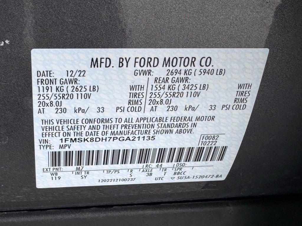 Certified 2023 Ford Explorer XLT w/ Equipment Group 202A AWD/4WD image 50
