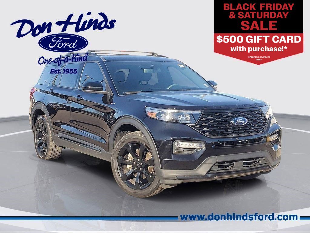 Certified 2023 Ford Explorer ST-Line w/ Class IV Trailer Tow Package