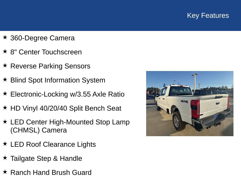 Certified 2024 Ford F250 XL w/ 360-Degree Camera Package image 34
