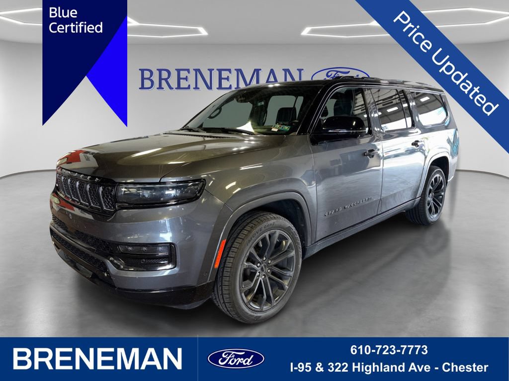 Used 2024 Jeep Grand Wagoneer L Series II w/ Quick Order Packagew 28T AWD/4WD image 1