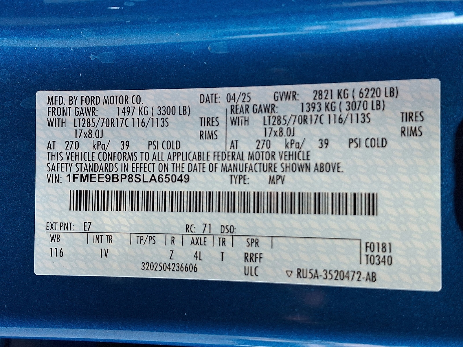 Certified 2025 Ford Bronco Badlands AWD/4WD image 26