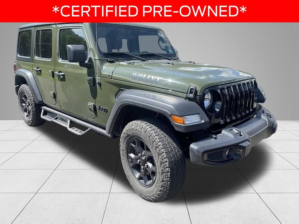 Used 2021 Jeep Wrangler Unlimited Sport AWD/4WD image 2