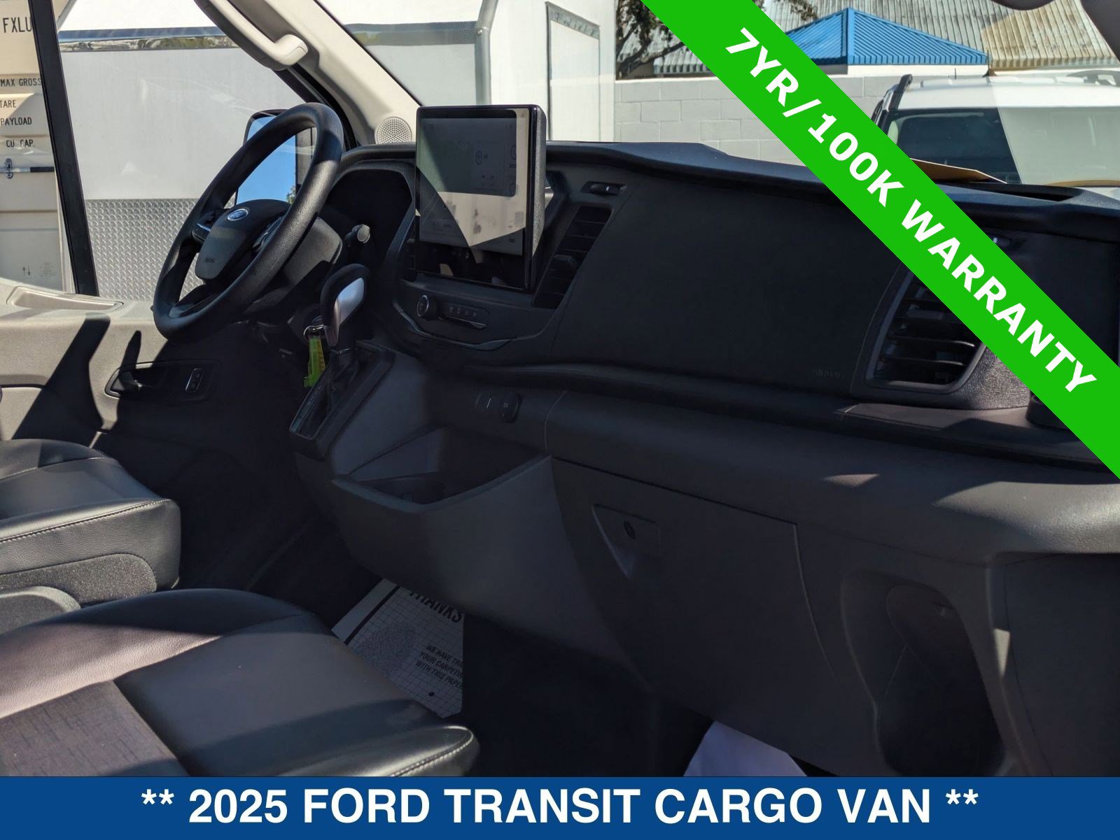 Certified 2025 Ford Transit 250 148 High Roof w/ Load Area Protection Package image 17