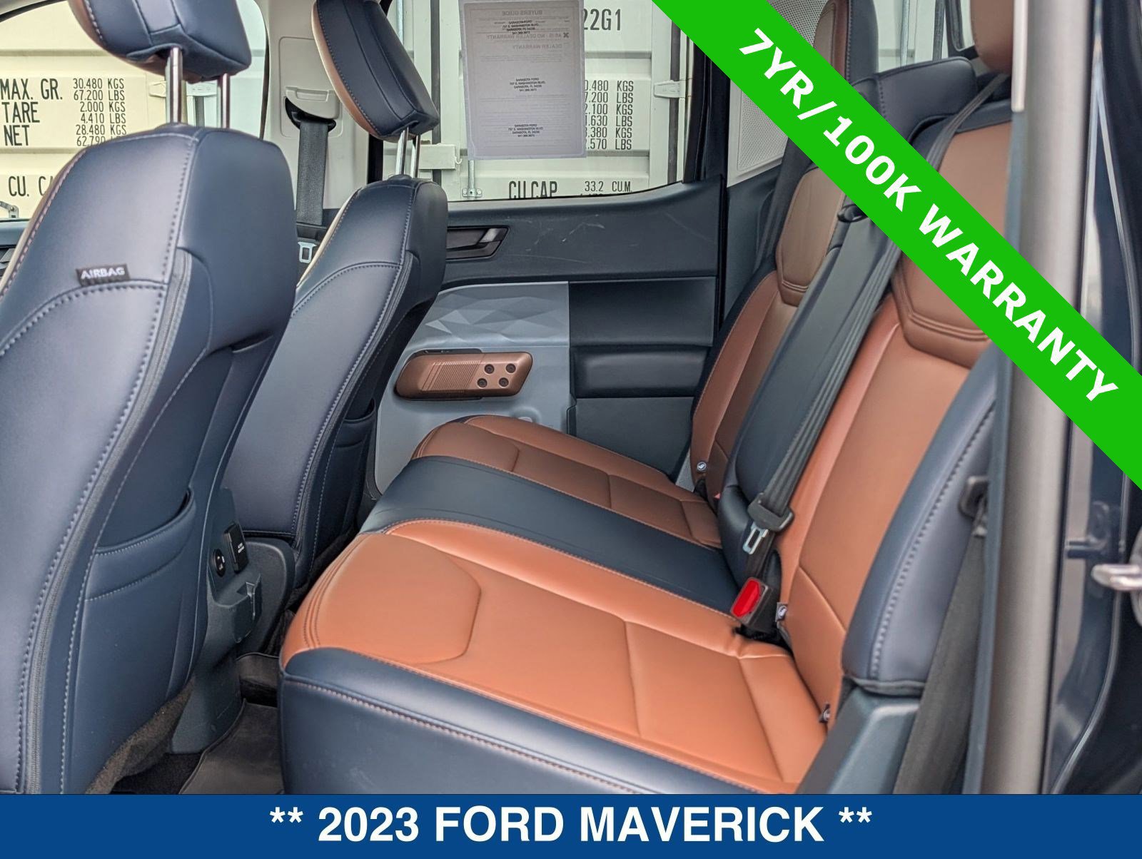 Certified 2023 Ford Maverick Lariat w/ Lariat Luxury Package image 13