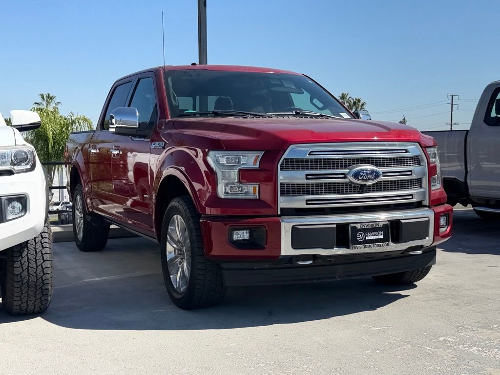Certified 2017 Ford F150 Platinum w/ Equipment Group 701A Luxury image 1