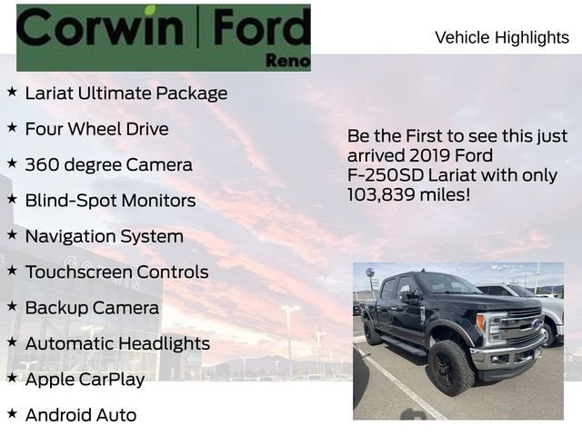 Certified 2019 Ford F250 Lariat w/ Lariat Ultimate Package AWD/4WD image 4