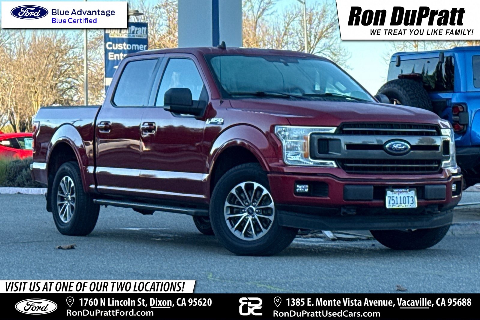 Certified 2019 Ford F150 XLT w/ Equipment Group 302A Luxury
