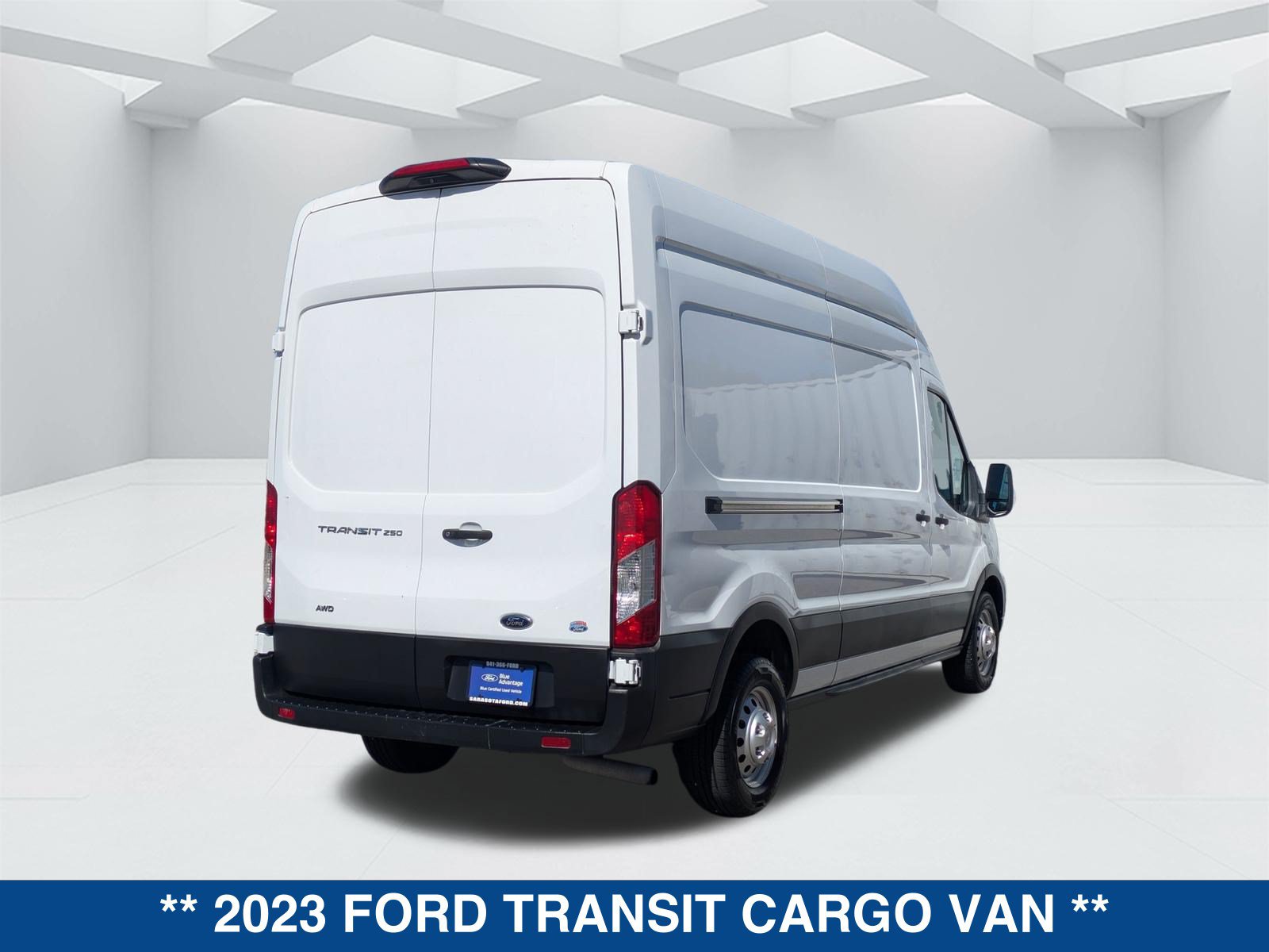 Certified 2023 Ford Transit 250 148 High Roof AWD image 5