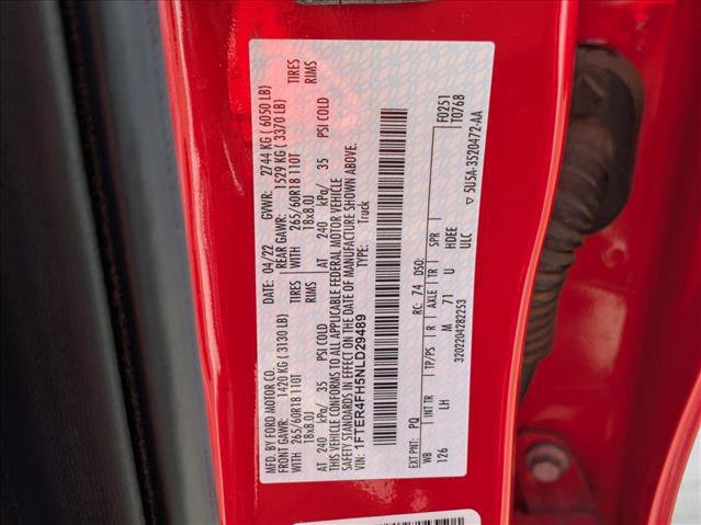 Certified 2022 Ford Ranger XLT w/ Equipment Group 301A Mid image 23