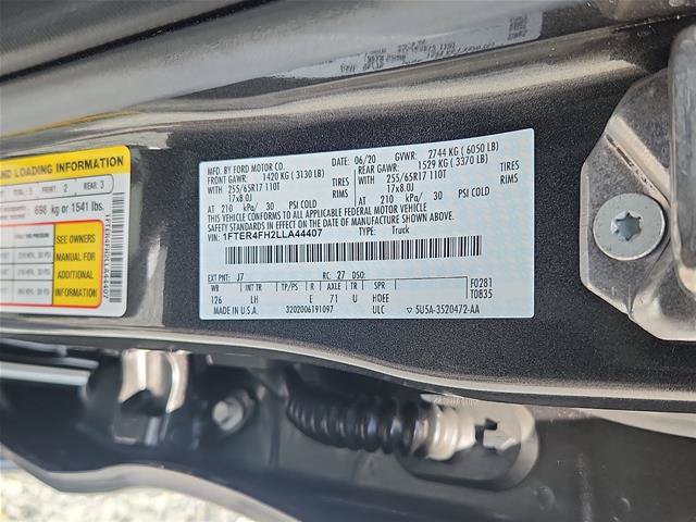 Certified 2020 Ford Ranger XL w/ Equipment Group 101A Mid AWD/4WD image 14
