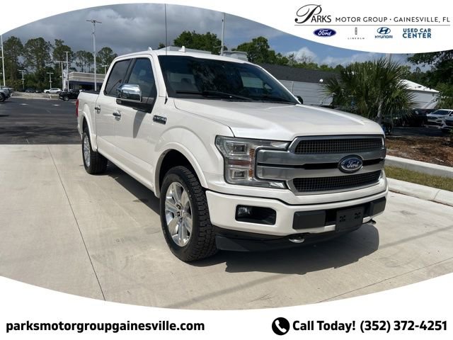 Certified 2018 Ford F150 Platinum w/ Equipment Group 701A Luxury
