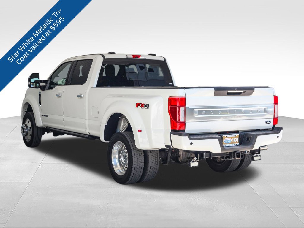 Certified 2022 Ford F450 Platinum w/ FX4 Off-Road Package AWD/4WD image 9