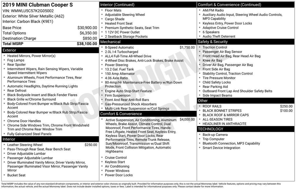 Used 2019 MINI Cooper Clubman S image 14