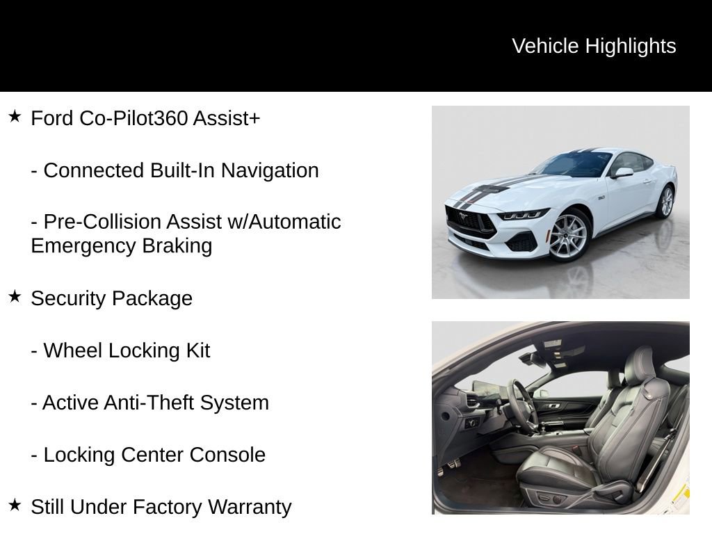 Certified 2024 Ford Mustang GT Premium RWD image 11