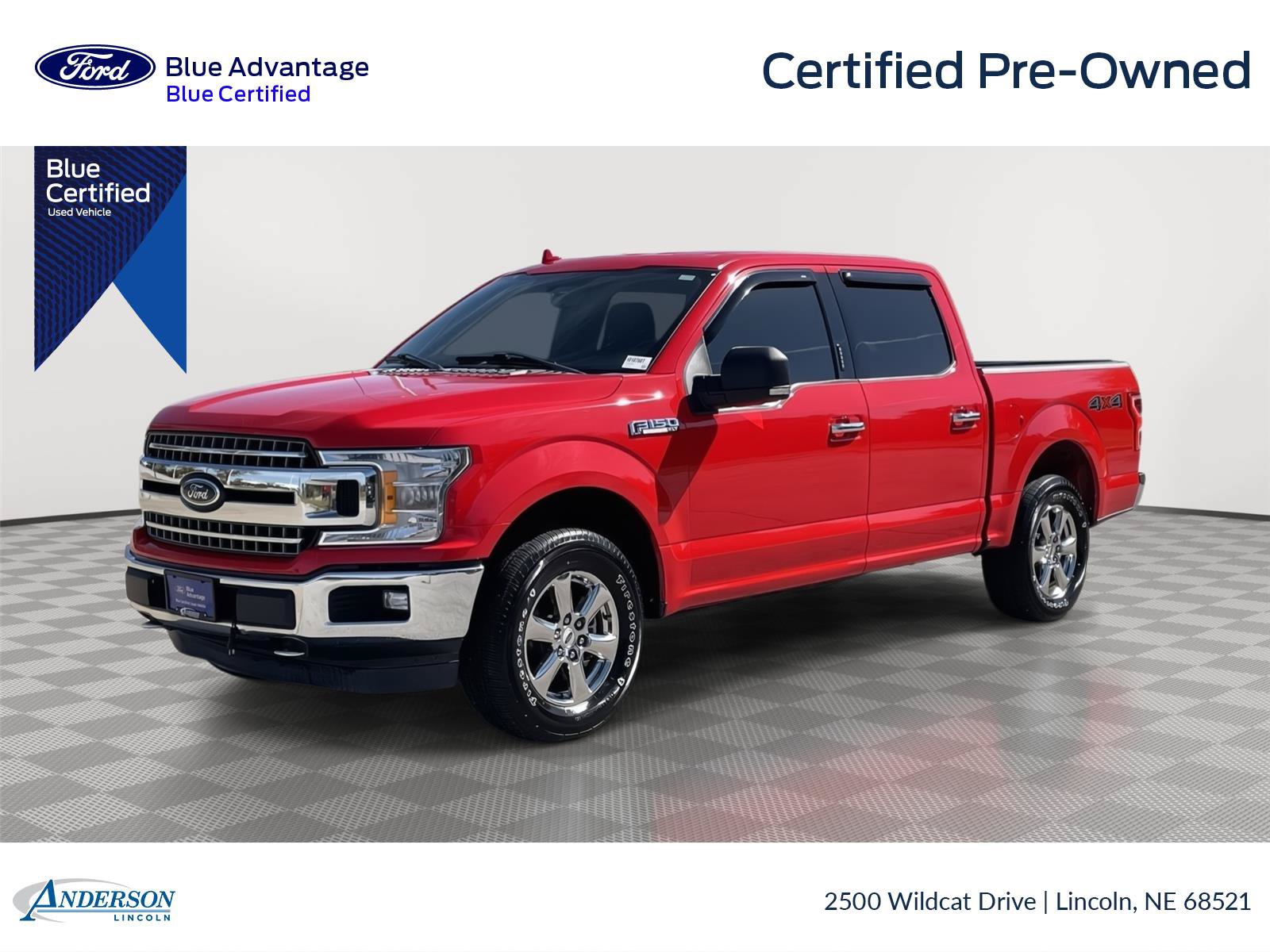 Certified 2018 Ford F150 XLT w/ Equipment Group 302A Luxury