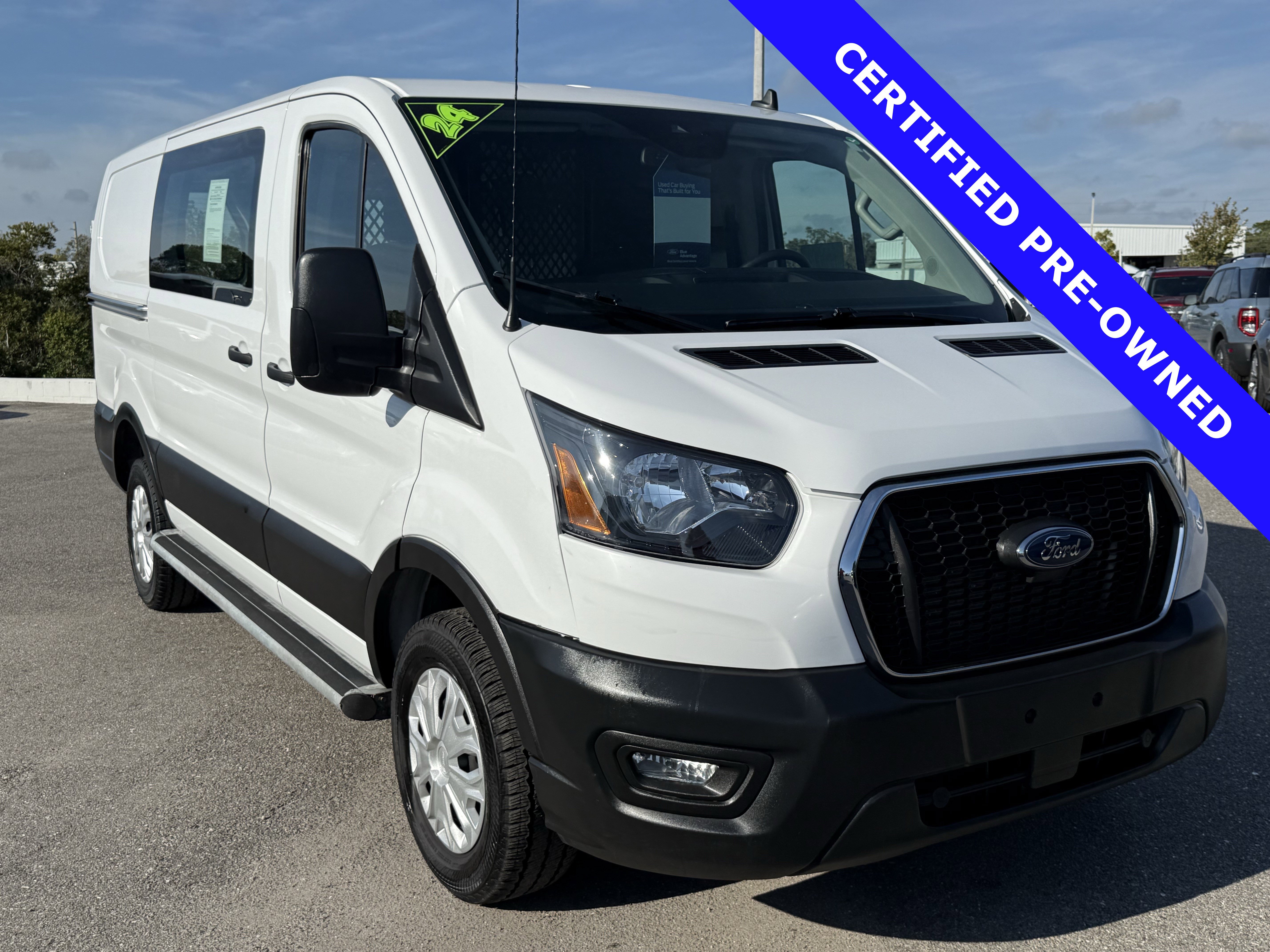 Certified 2024 Ford Transit 250 Low Roof w/ Exterior Upgrade Package