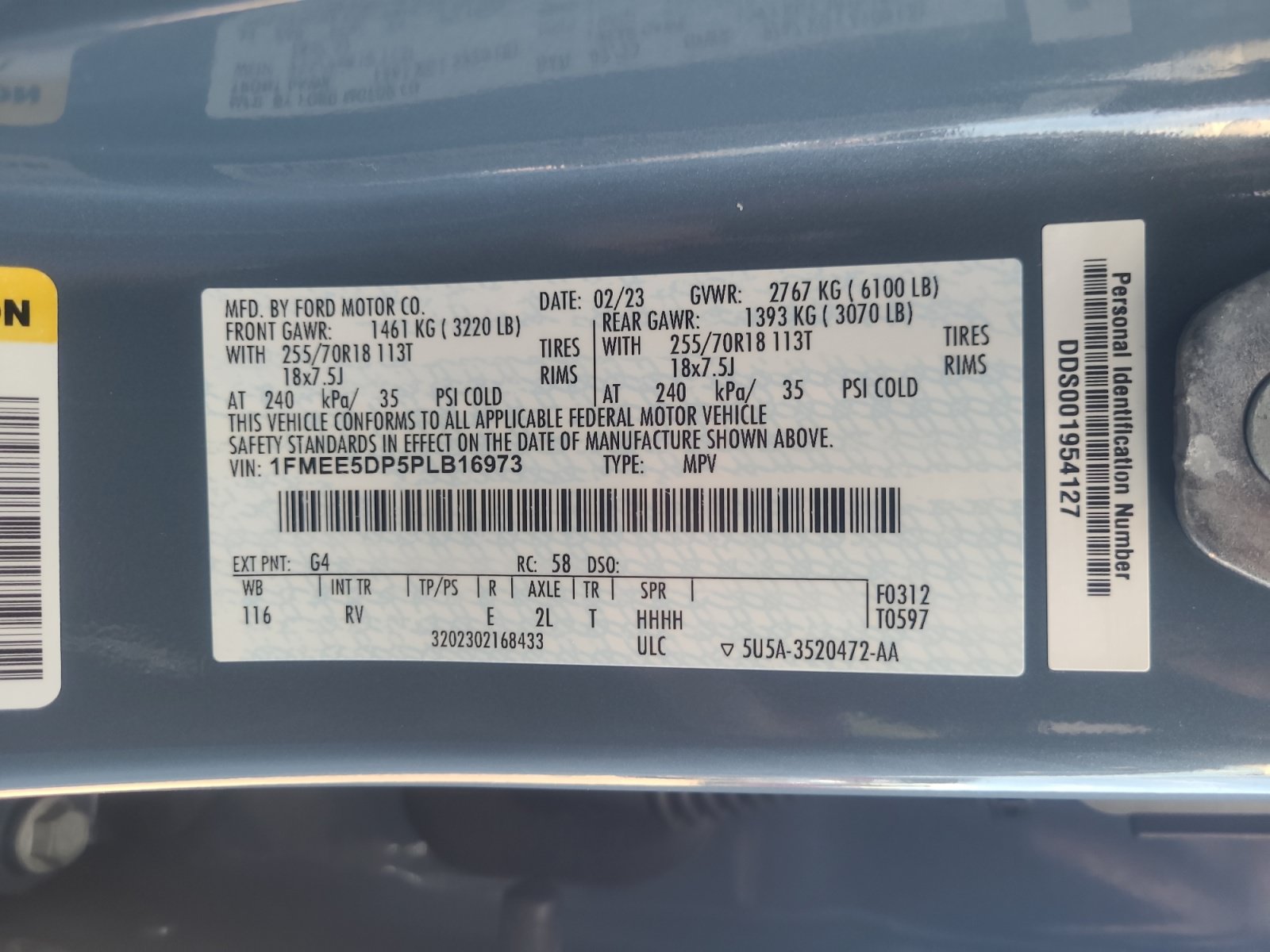 Certified 2023 Ford Bronco Outer Banks AWD/4WD image 25