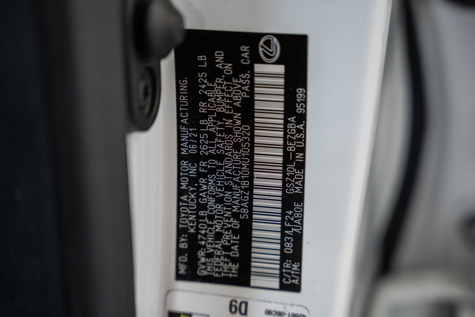 Used 2021 Lexus ES 350 F Sport w/ Accessory Package image 48