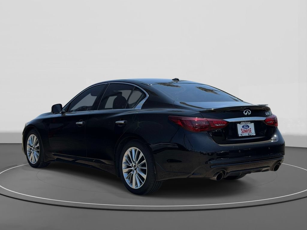 Used 2023 INFINITI Q50 Luxe w/ Cargo Package RWD image 7