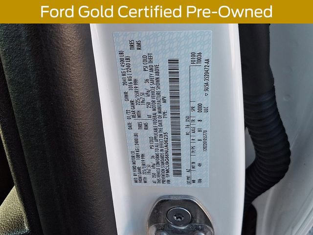 Certified 2022 Ford Escape SE w/ SE Sport Appearance Package image 33