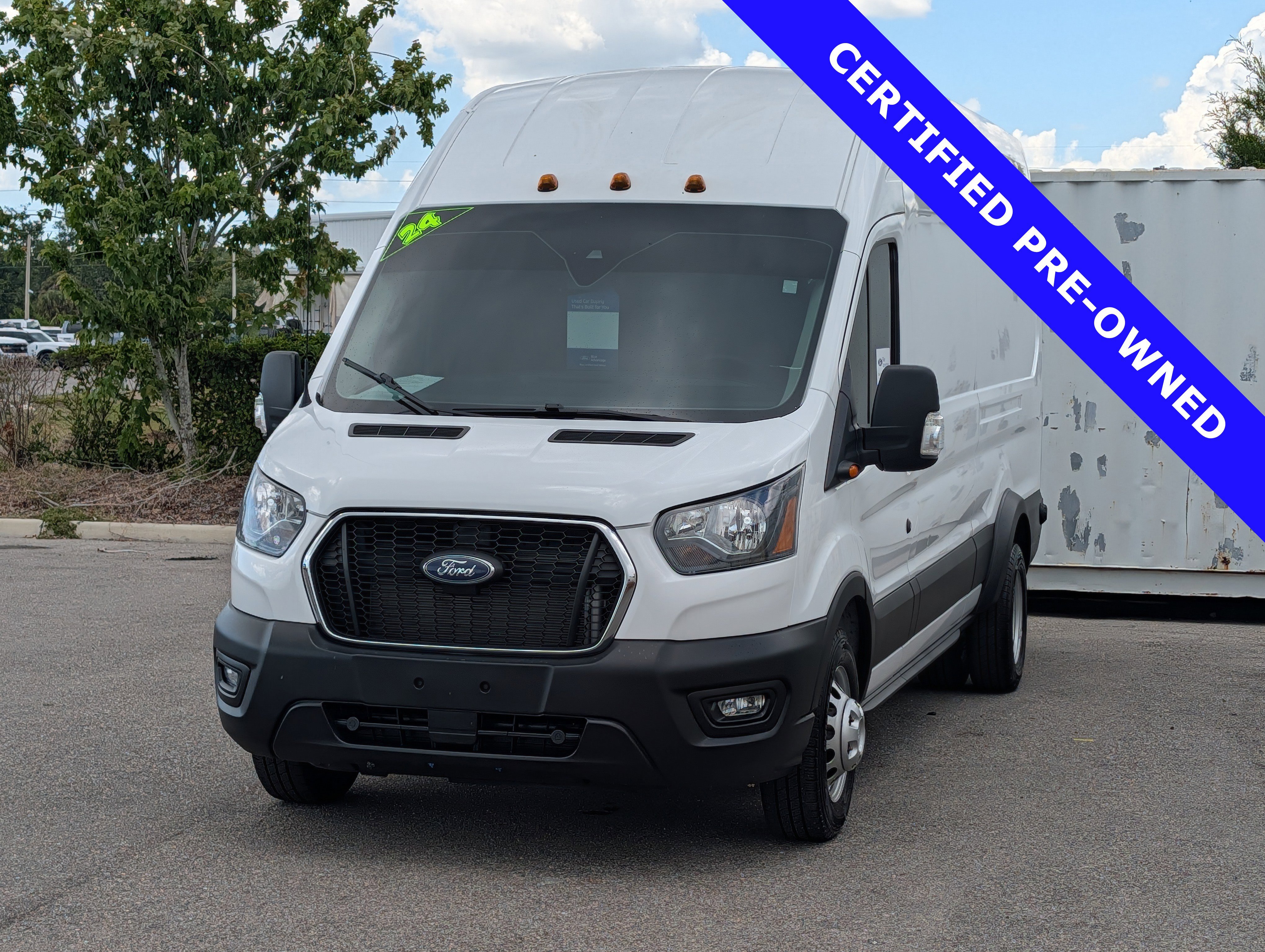 Certified 2024 Ford Transit 350 148 High Roof DRW AWD w/ Exterior Upgrade Package image 7