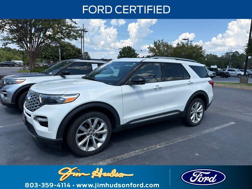 Certified 2022 Ford Explorer Platinum w/ Equipment Group 601A