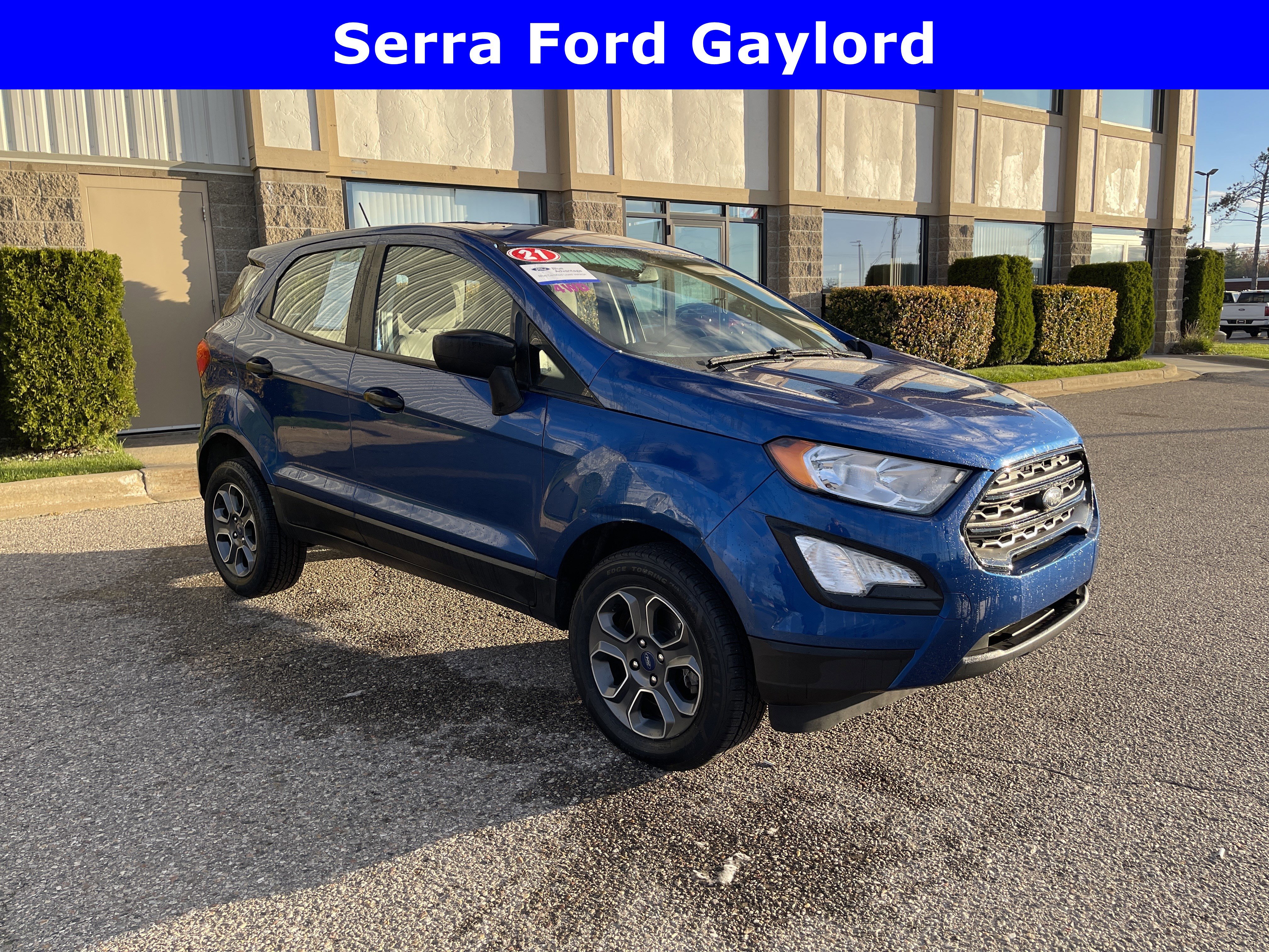 Certified 2021 Ford EcoSport S