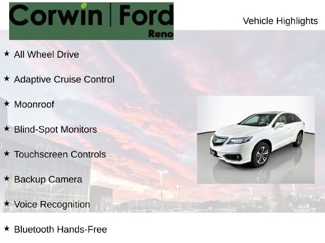 Used 2018 Acura RDX w/ Advance Package AWD/4WD image 7