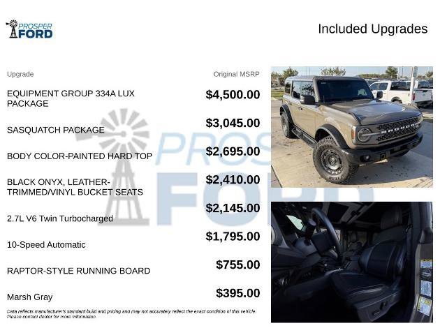 Certified 2025 Ford Bronco Badlands AWD/4WD image 3