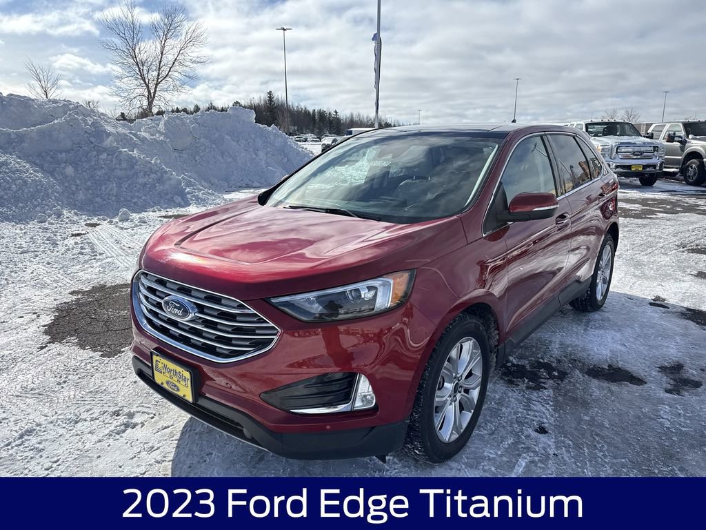 Certified 2023 Ford Edge Titanium w/ Class II Trailer Tow Package image 8