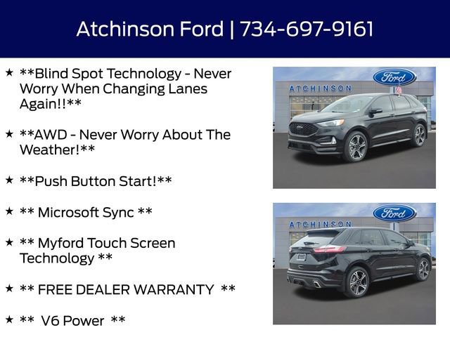 Certified 2022 Ford Edge ST image 8