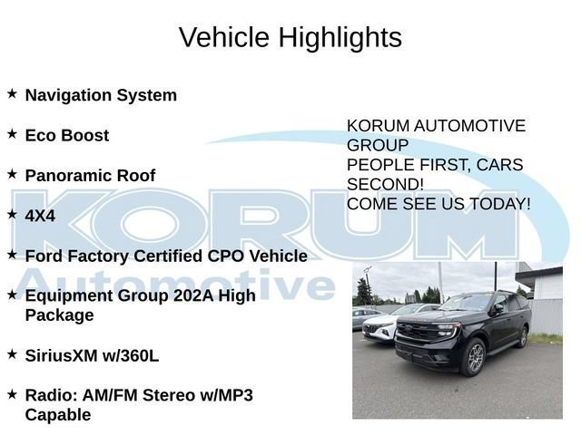 Certified 2025 Ford Expedition Active AWD/4WD image 4