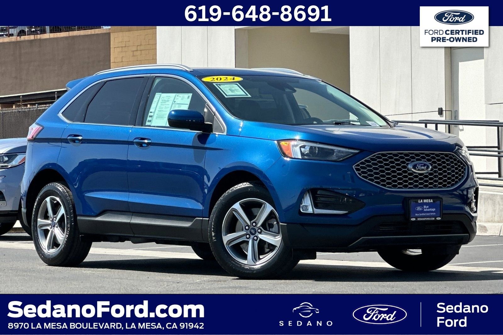 Certified 2024 Ford Edge SEL w/ Convenience Package
