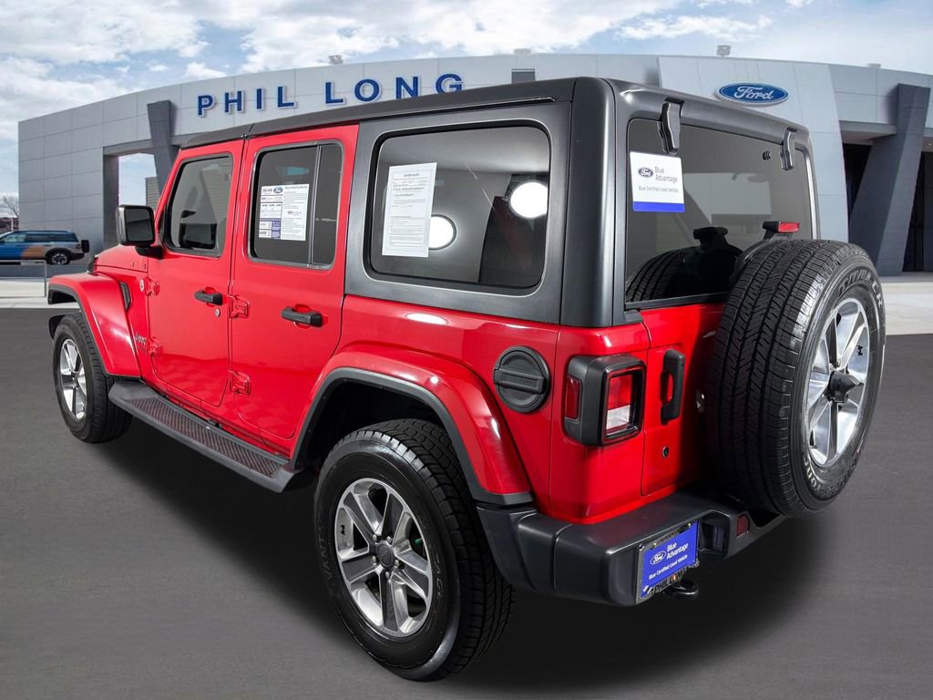 Used 2019 Jeep Wrangler Unlimited Sahara image 3