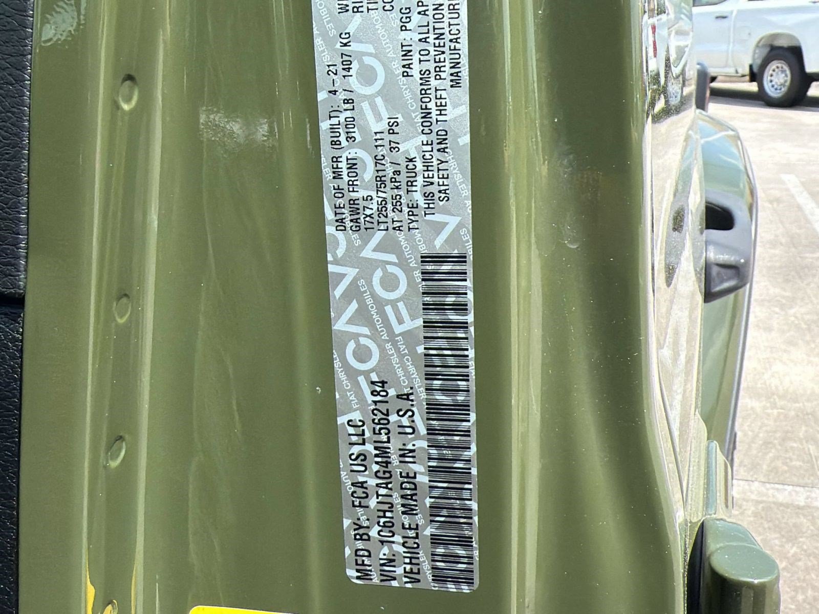 Used 2021 Jeep Gladiator Sport AWD/4WD image 22